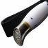 Нож Финка НКВД, сталь Х12МФ, фторопласт, литье мельхиор с проставками из желтой микрофибры