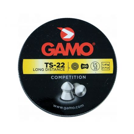 Пули Gamo TS-22 5,5 мм, 1,4 грамм, 200 штук